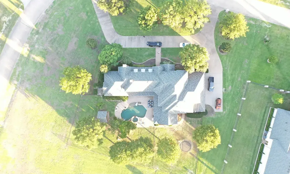 New shingle roof installation on a home in Rancho Mission Viejo